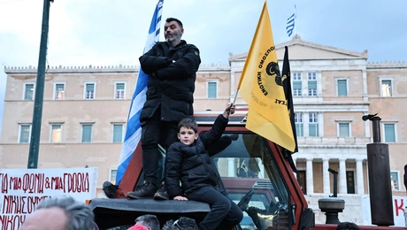 Πανελλαδικό συλλαλητήριο αγροτών στην Αθήνα