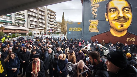 Μνημόσυνο για τα τέσσερα χρόνια από τη δολοφονία του Άλκη Καμπανού