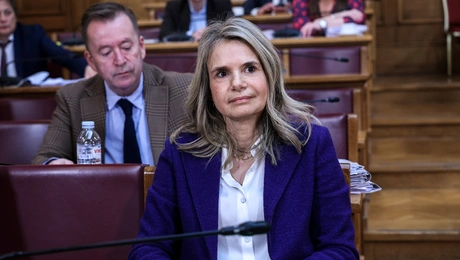 Η Μιλένα Αποστολάκη στην Εξεταστική