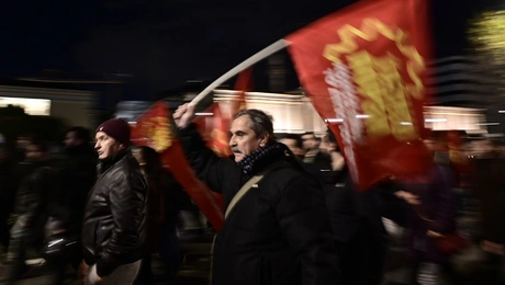 Η διαδήλωση για το δυστύχημα στη «Βιολάντα»