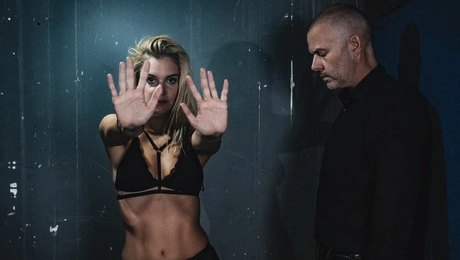 Από την παράσταση Cleansed σε σκηνοθεσία Δημήτρη Καραντζά