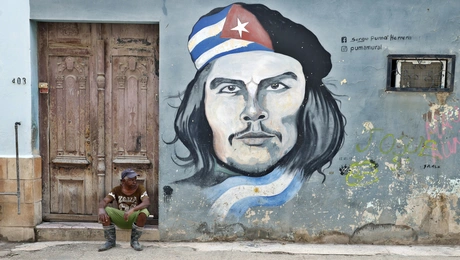 Tοιχογραφία του επαναστάτη Ερνέστο «Τσε» Γκεβάρα στην Αβάνα της Κούβας 