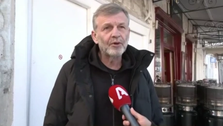 Ο Απόστολος Γκλέτσος στην Ύδρα