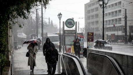 Βροχή στην Αθήνα