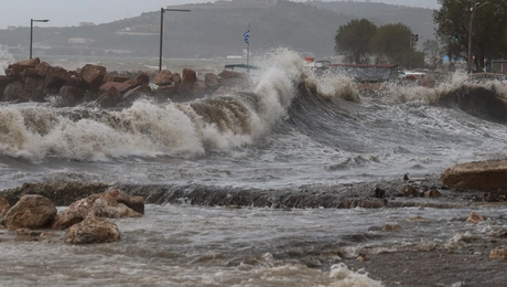 Η κακοκαιρία στη Χίο