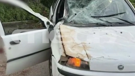 Το αυτοκίνητο που οδηγούσαν οι ανήλικοι