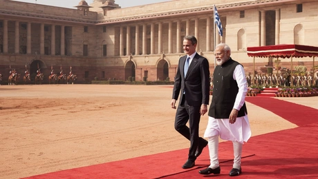 Κυριάκος Μητσοτάκης - Ναρέντρα Μόντι