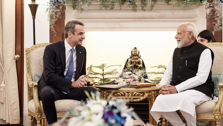 Συνάντηση Κυριάκου Μητσοτάκη με τον Ινδό ομόλογό του, Ναρέντρα Μόντι