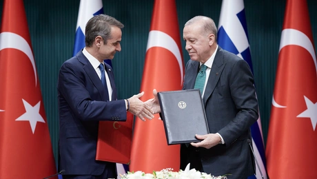 Κυριάκος Μητσοτάκης και Ταγίπ Ερντογάν