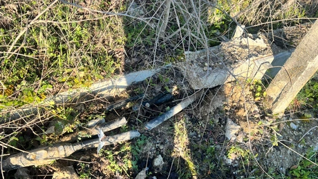 Τα κομμένα καλώδια στη σιδηροδρομική γραμμή Αθήνα - Θεσσαλονίκη