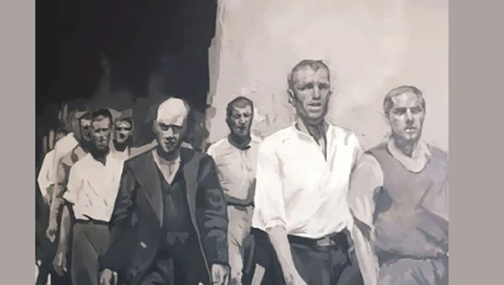 Τοιχογραφία στην Ανώτατη Σχολή Καλών Τεχνών