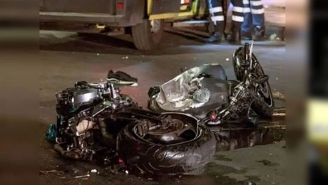 Η μοτοσικλέτα του 62χρονου τροχαιο κερκυρα