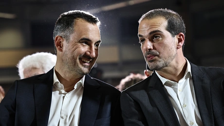 Αλέξης Χαρίτσης και Γαβριήλ Σακελλαρίδης