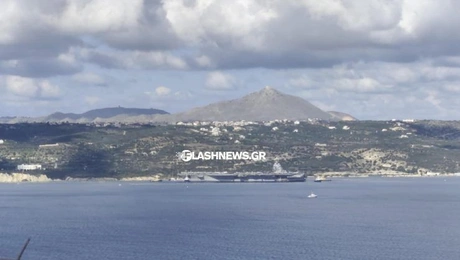 Το αεροπλανοφόρο «Gerald R. Ford» των ΗΠΑ στη Σούδα