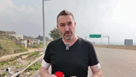 O δημοσιογράφος που χτυπήθηκε από ιραηλινό πύραυλο