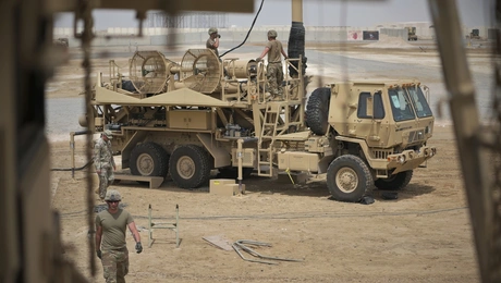 Η στρατιωτική βάση Αλ Ντάφρα στο Άμπου Ντάμπι