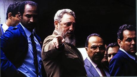 Ο Φιντέλ Κάστρο στο Καράκας, 1989