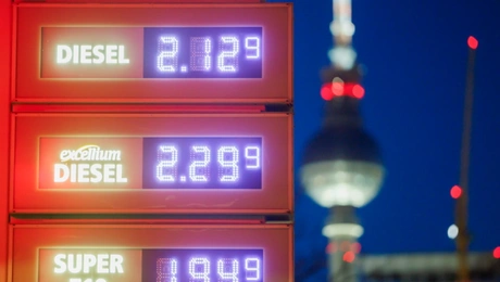 Πρατήριο καυσίμων στη Γερμανία