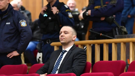 Ηλίας Κασιδιάρης στη δίκη της Χρυσής Αυγής στο Εφετείο