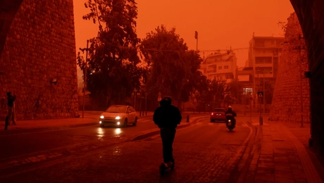 Κύμα αφρικανικής σκόνης στο Ηράκλειο