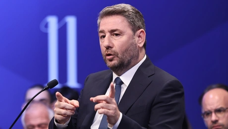 Ο Νίκος Ανδρουλάκης στο Οικονομικό Φόρουμ Δελφών