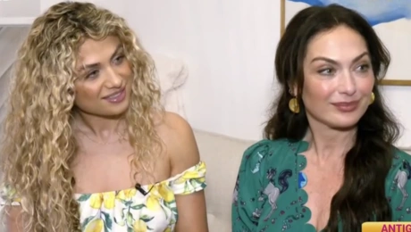 Αντιγόνη Buxton με τη μητέρα της