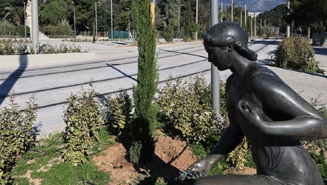 Η αναπλασμένη λεωφόρος Βασιλίσσης Όλγας