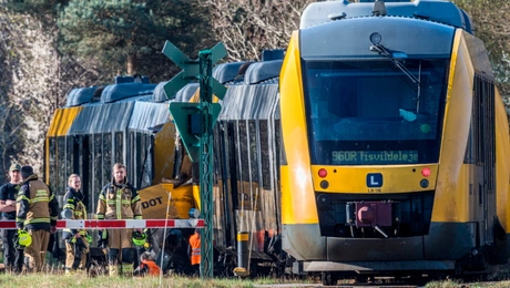 Σιδηροδρομικό ατύχημα στη Δανία