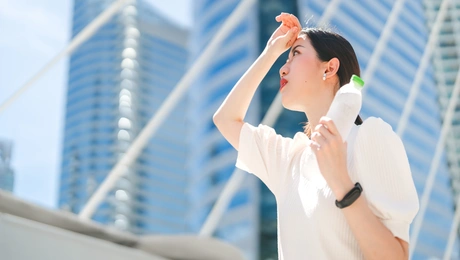 γυναίκα ζέστη