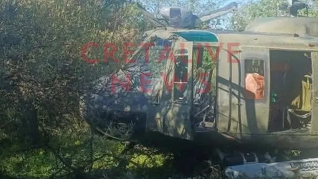 Αναγκαστική προσγείωση ελικοπτέρου στην Κρήτη