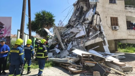 Κατάρρευση πολυκατοικίας στην Κύπρο