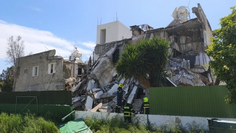 Η πολυκατοικία που κατέρρευσε στην Κύπρο