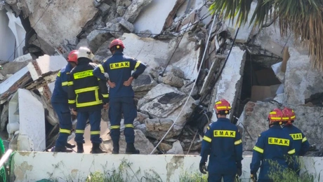 Κατάρρευση πολυκατοικίας στην Κύπρο
