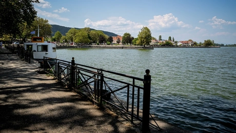 Η λίμνη Παμβώτιδα στα Ιωάννινα