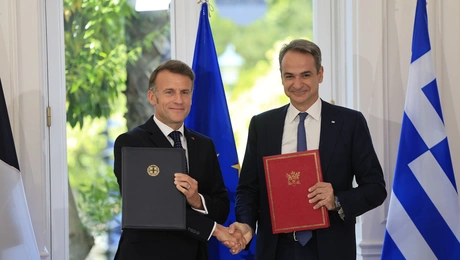 Μητσοτάκη - Μακρόν