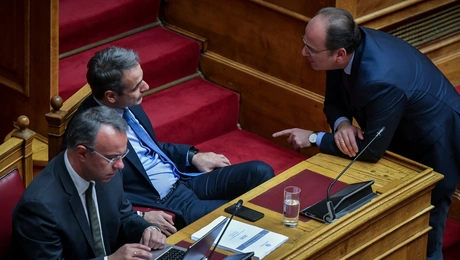 Κυριάκος Μητσοτάκης Μακάριος Λαζαρίδης