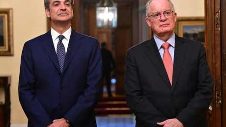 Κυριάκος Μητσοτάκης και Κωνσταντίνος Τασούλας