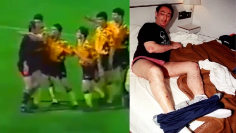 Μπάκας διαιτητής ξυλοδαρμός