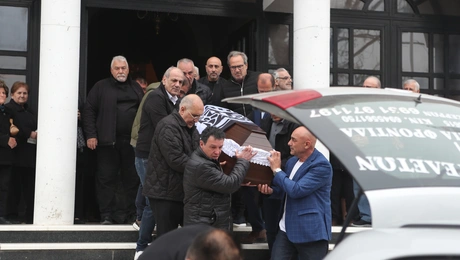 Η κηδεία του Στέφανου Μπορμπόκη