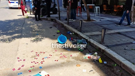 Θεσσαλονίκη: Άφησαν μόνο του 5χρονο και άρχισε να πετά αντικείμενα από τον 6ο