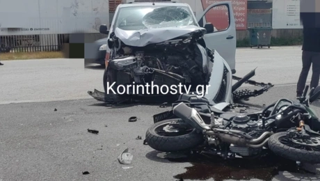 Τροχαίο στην Κόρινθο