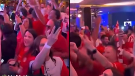 Πανηγυρισμοί στο VIP lounge του ΟΑΚΑ μετά τη νίκη του Ολυμπιακού