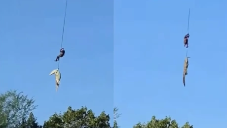 Η ανάσυρση του κροκοδείλου που έφαγε τον άνδρα