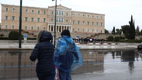Βροχή στην Αθήνα