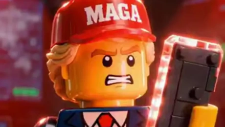 Ο Ντόναλντ Τραμπ ως LEGO στο νέο βίντεο του Ιράν
