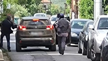 Εικόνες από τη ληστεία στην Τιθορέα