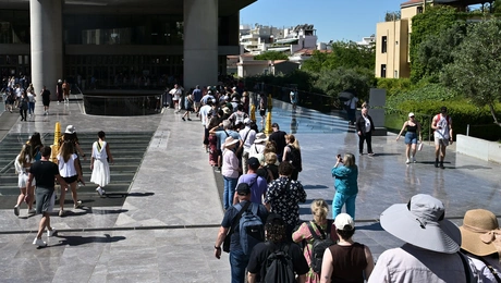 Η σημερινή ουρά στο Μουσείο Ακρόπολης
