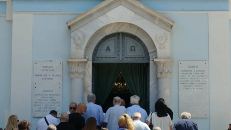 Η κηδεία του Ανδρέα Μαζαράκη