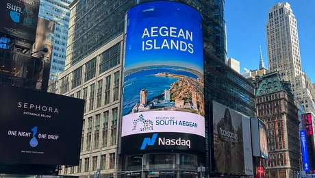 Ελληνικά νησιά στην times square