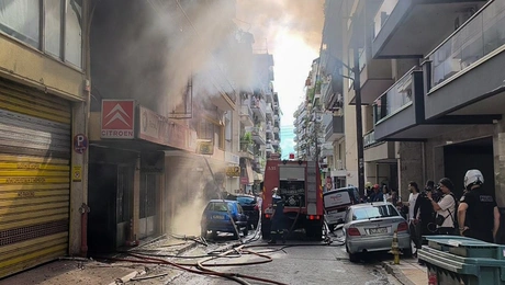 φωτιά Θεσσαλονίκη
